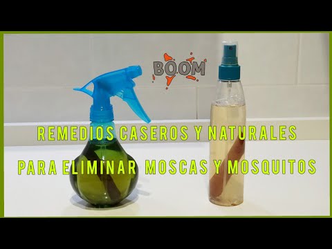 Cómo hacer un insecticida casero para mosquitos.